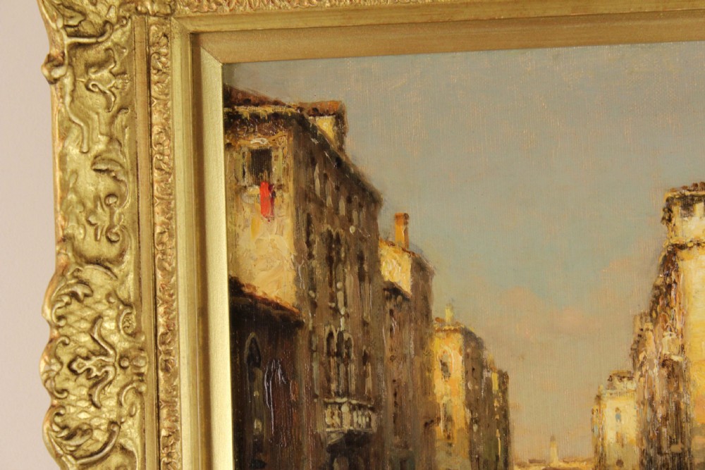 Antoine Bouvard Snr (1870-1956) Oil on Canvas View IV