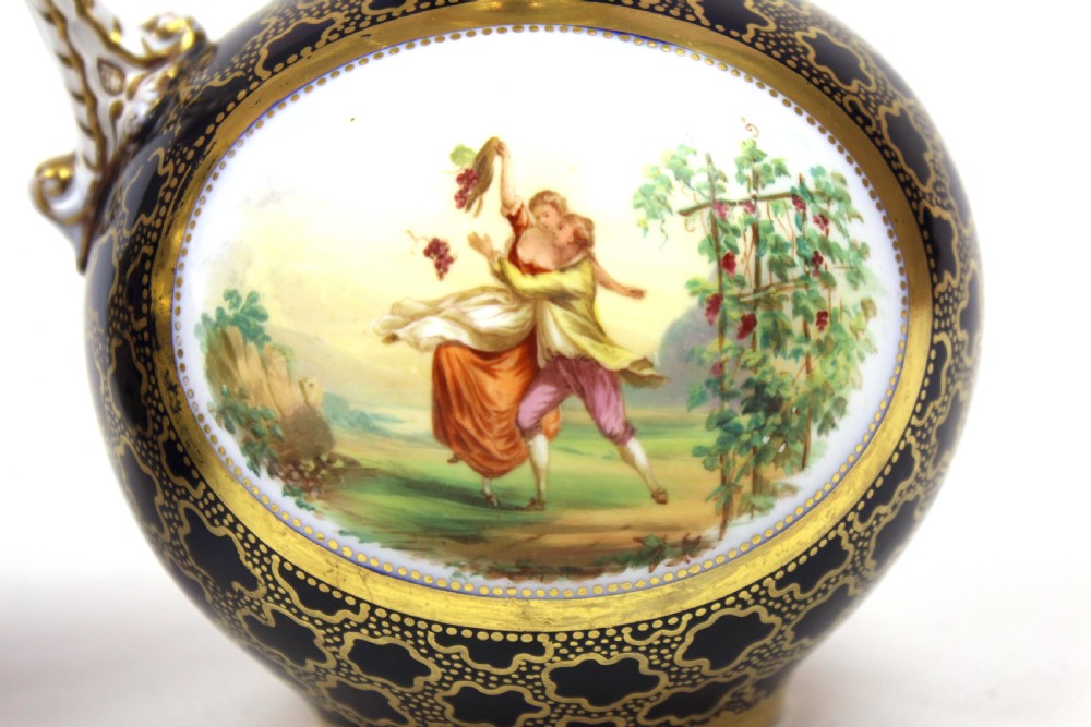 A Fine Pair of 18th Century Sevres Bottle Jugs View V