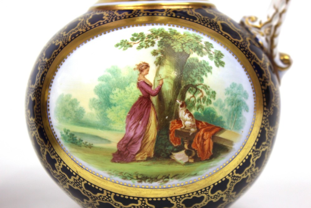 A Fine Pair of 18th Century Sevres Bottle Jugs View VII