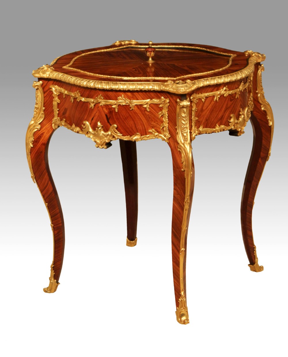 An Exceptional Late 19th Century Kingwood And Ormolu Mounted Jardinière View II