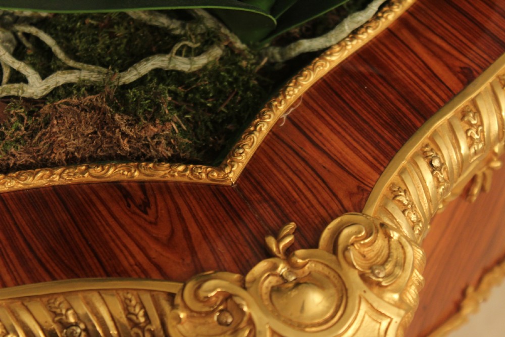 An Exceptional Late 19th Century Kingwood And Ormolu Mounted Jardinière View VIII