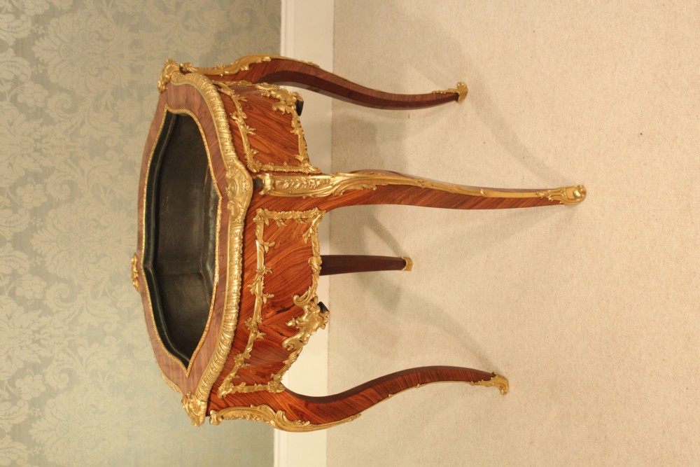 An Exceptional Late 19th Century Kingwood And Ormolu Mounted Jardinière View X