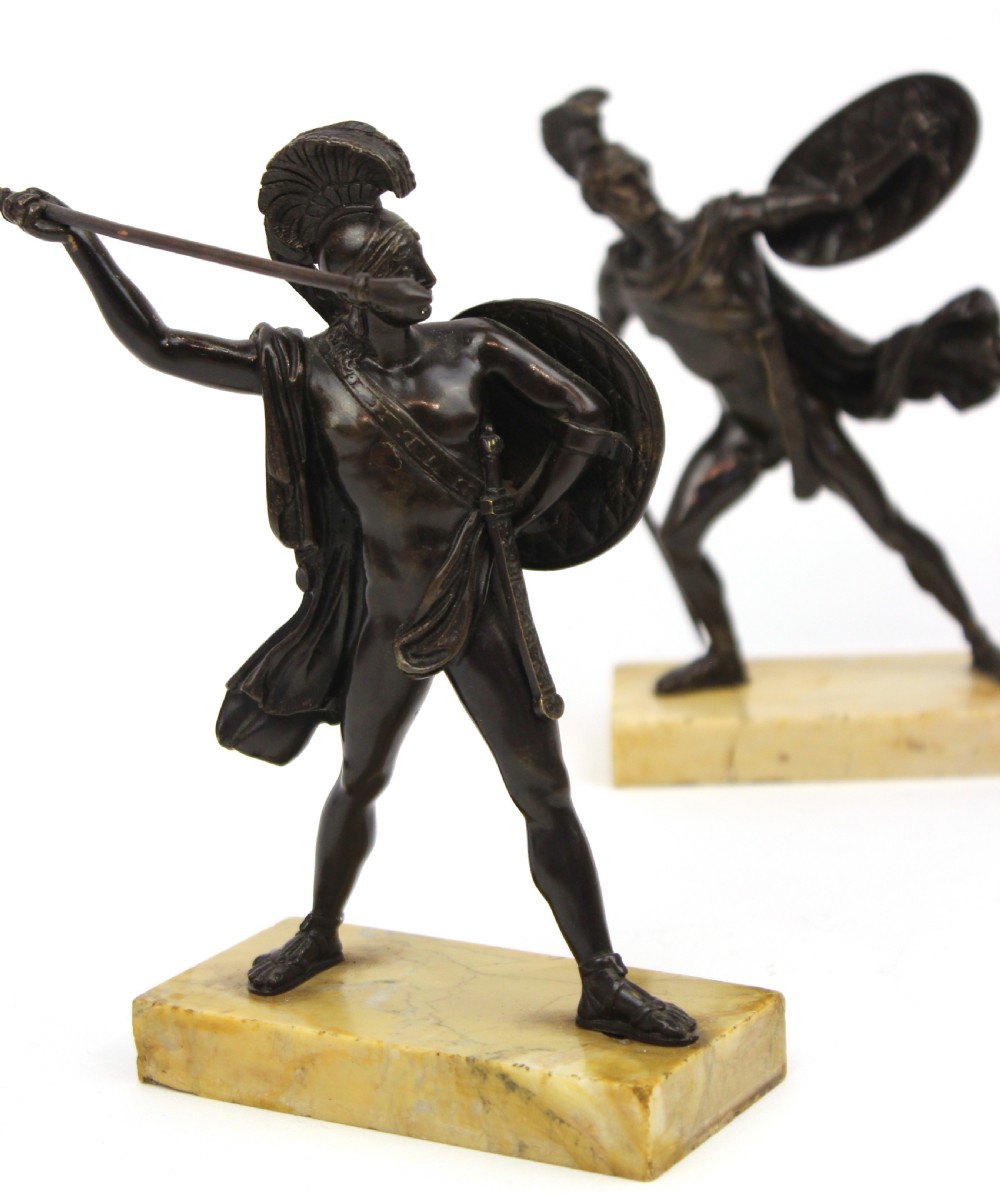 A Pair of 19th Century Gladiator Bronzes View VIII