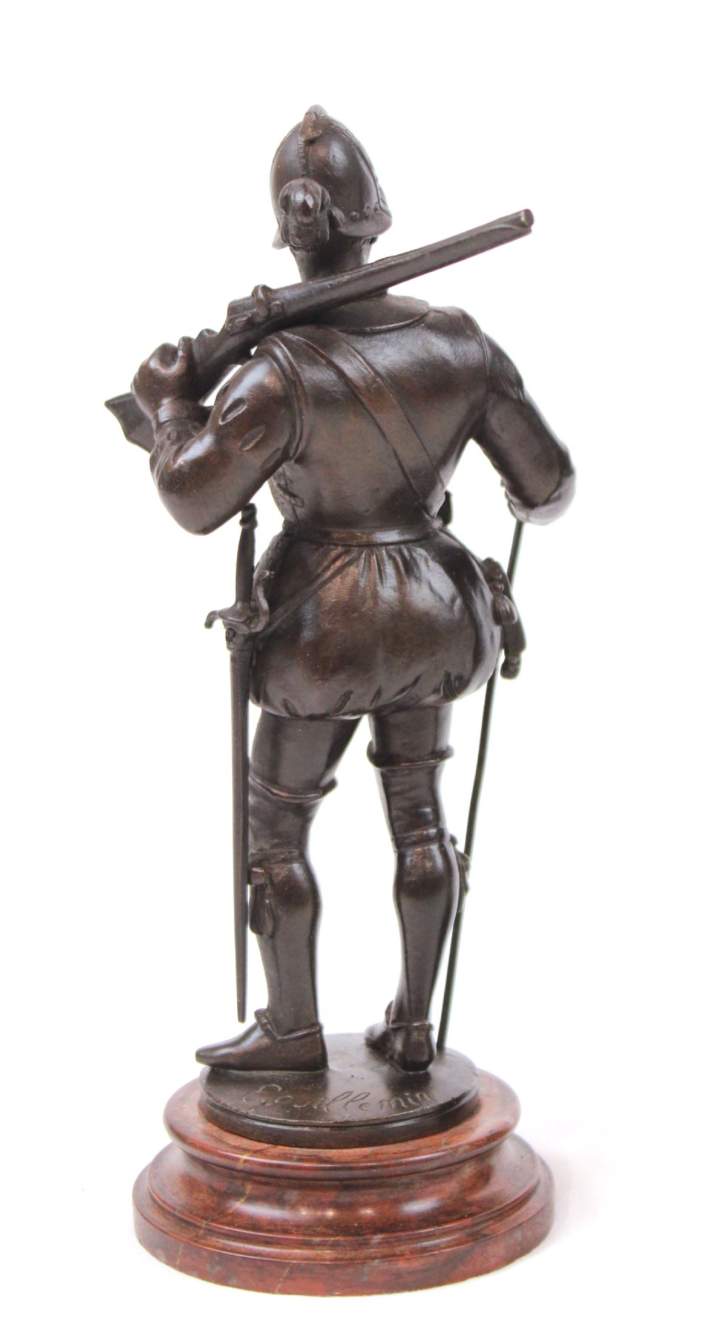 EMILE CORIOLAN HIPPOLYTE GUILLEMIN (1841-1907) PAIR OF BRONZES View VI