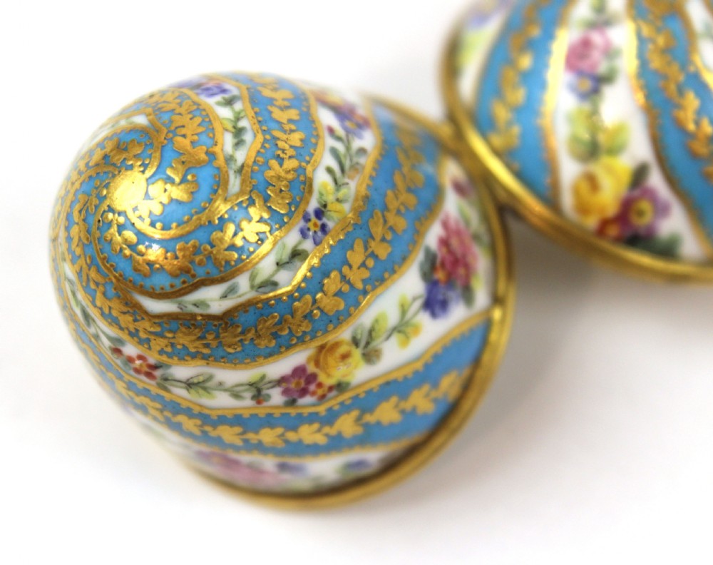 A Fine Sevres Porcelain Egg Snuff Box View IV