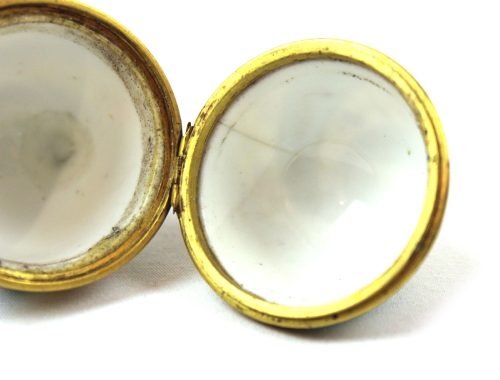 A Fine Sevres Porcelain Egg Snuff Box View VII