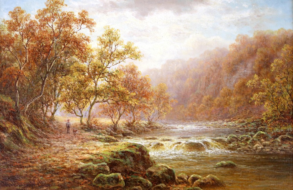 WILLIAM MELLOR (1851 - 1931) Oil on Canvas View II