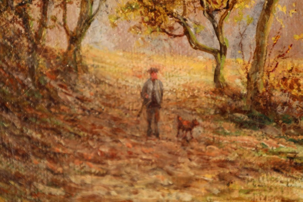 WILLIAM MELLOR (1851 - 1931) Oil on Canvas View III