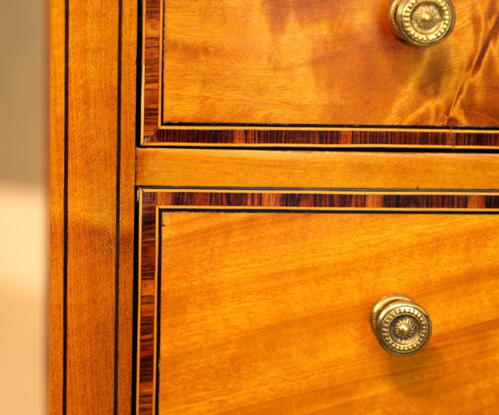 The Quality Edwardian Satinwood Inlaid Side Table View IV