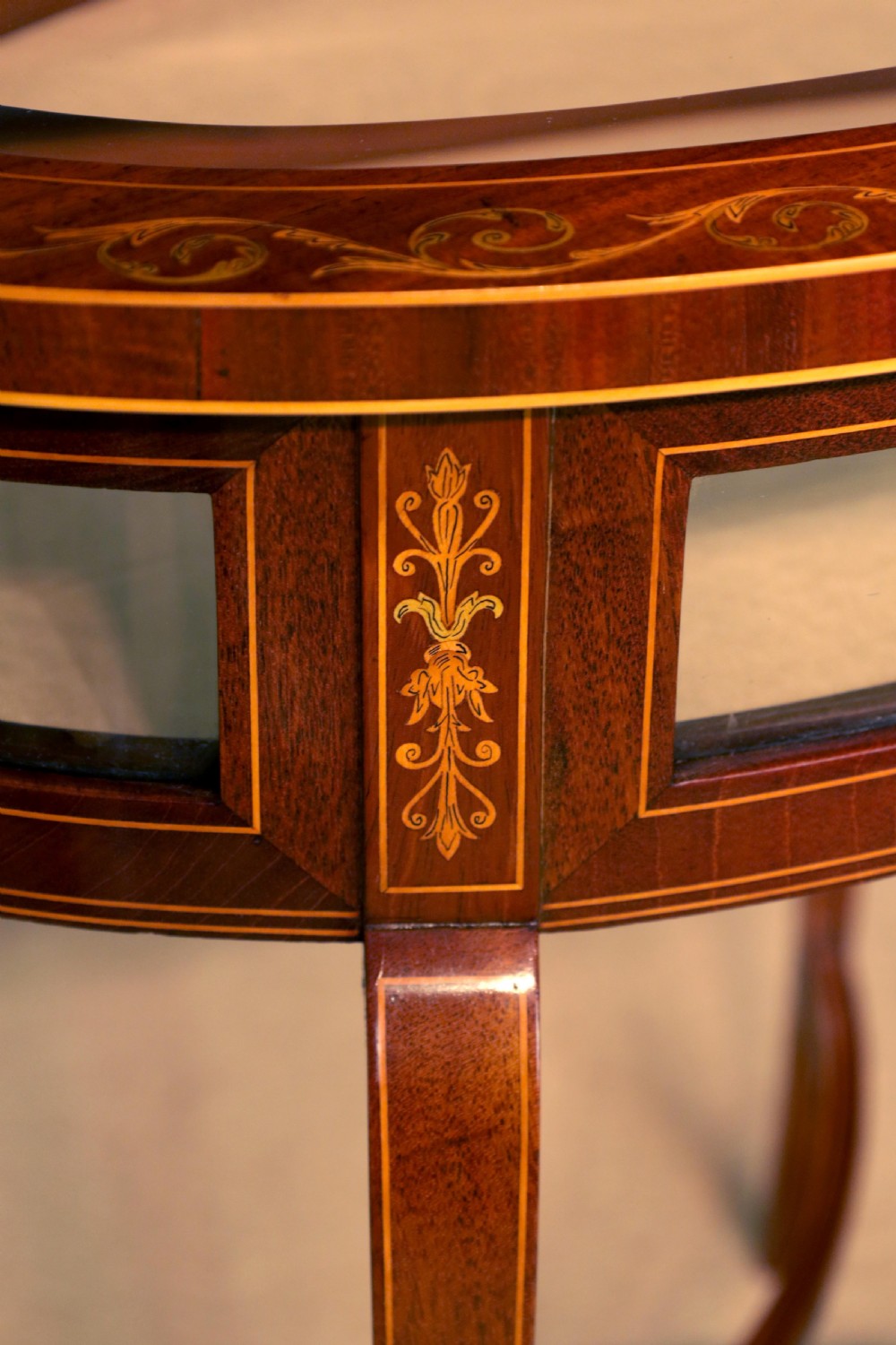 A Fine Quality Late Victorian Oval Bijouterie Table View II