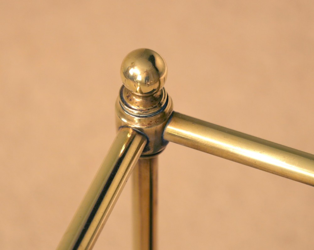 A Quality Edwardian Brass Stick Stand View II