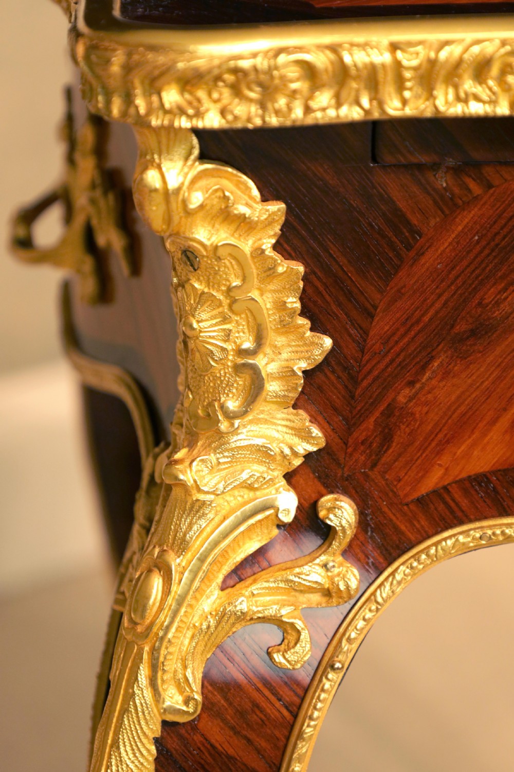 An Exceptional Quality Late 19th Century Rosewood Small Writing Table View VIII