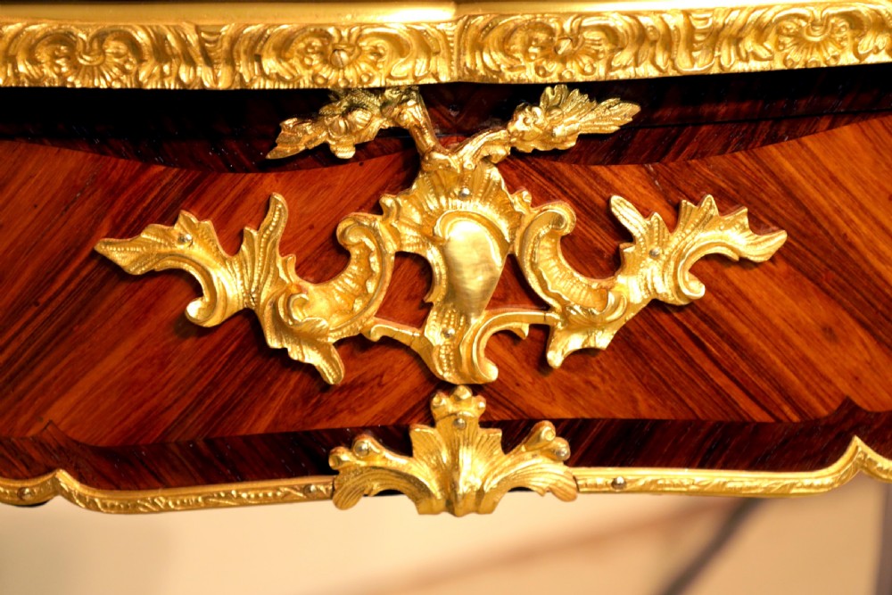 An Exceptional Quality Late 19th Century Rosewood Small Writing Table View IX