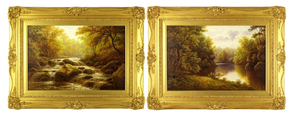 A Pair of William Mellor (1851 - 1931) Oil On Canvas'