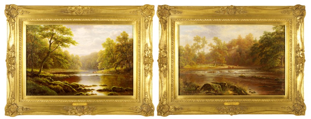 A Pair of William Mellor (1851 - 1931) Oil On Canvas'