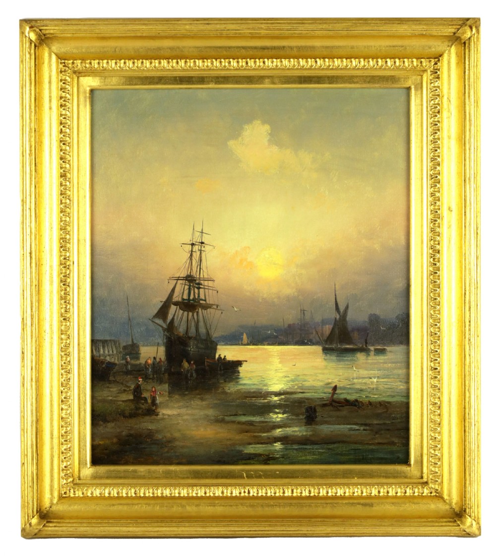 WILLIAM THORNLEY (1857-1935) Oil on Canvas