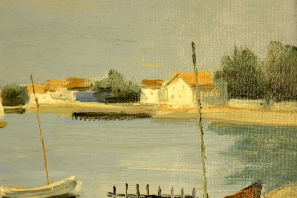 Marcel Dyf (1899 – 1985) Oil on Canvas View III