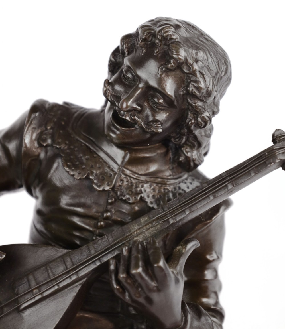 Alexandre Etienne Stella (1878-1892) Bronze Sculpture View II