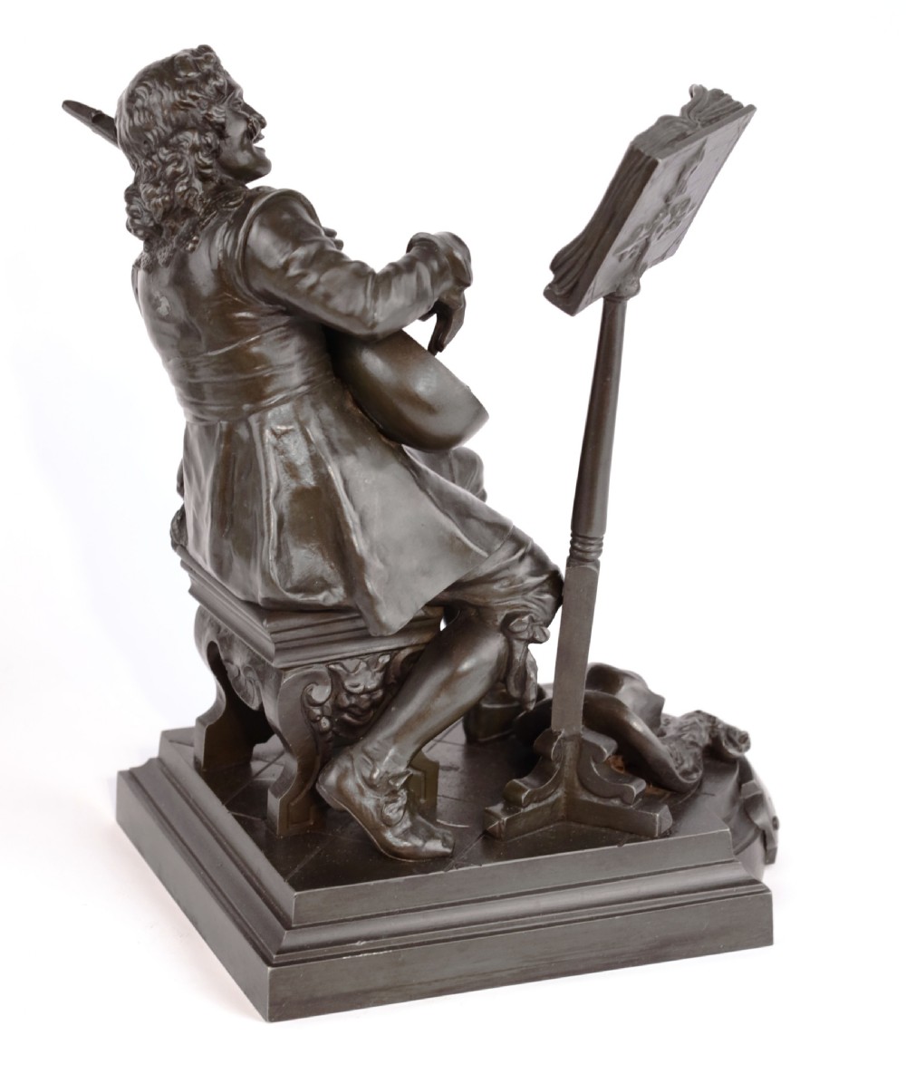 Alexandre Etienne Stella (1878-1892) Bronze Sculpture View VI