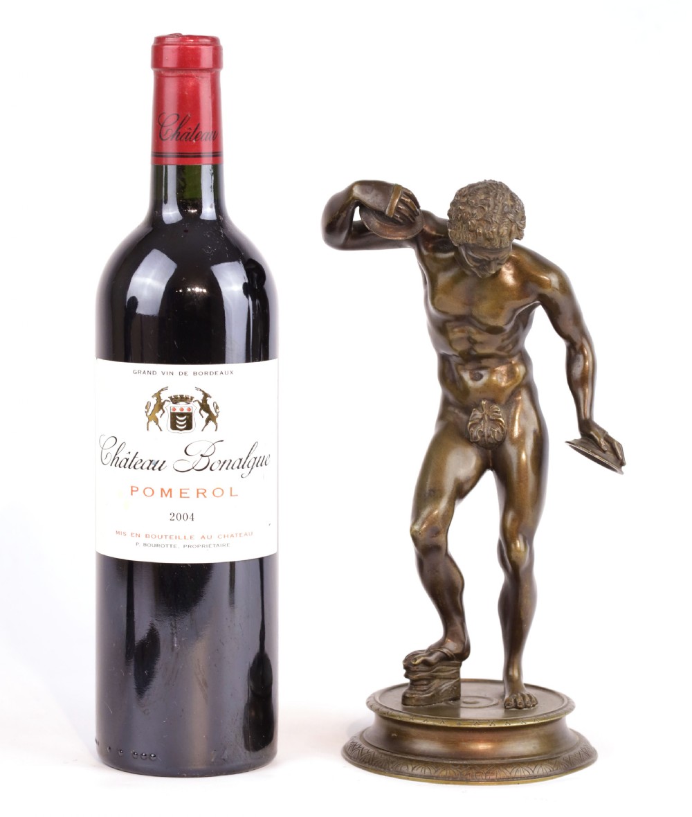 A 19th Century Grand Tour Bronze Of A Dancing Faun Holding Cymbals View V