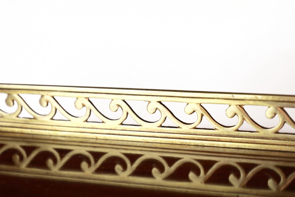An Exhibition Quality Pair of Mahogany Inlaid Standing Bookcases View XI