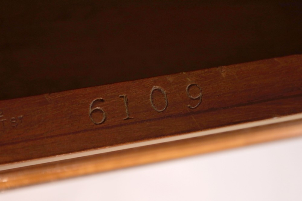 An Exhibition Quality Pair of Mahogany Inlaid Standing Bookcases View XII