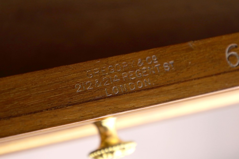 An Exhibition Quality Pair of Mahogany Inlaid Standing Bookcases View XIV