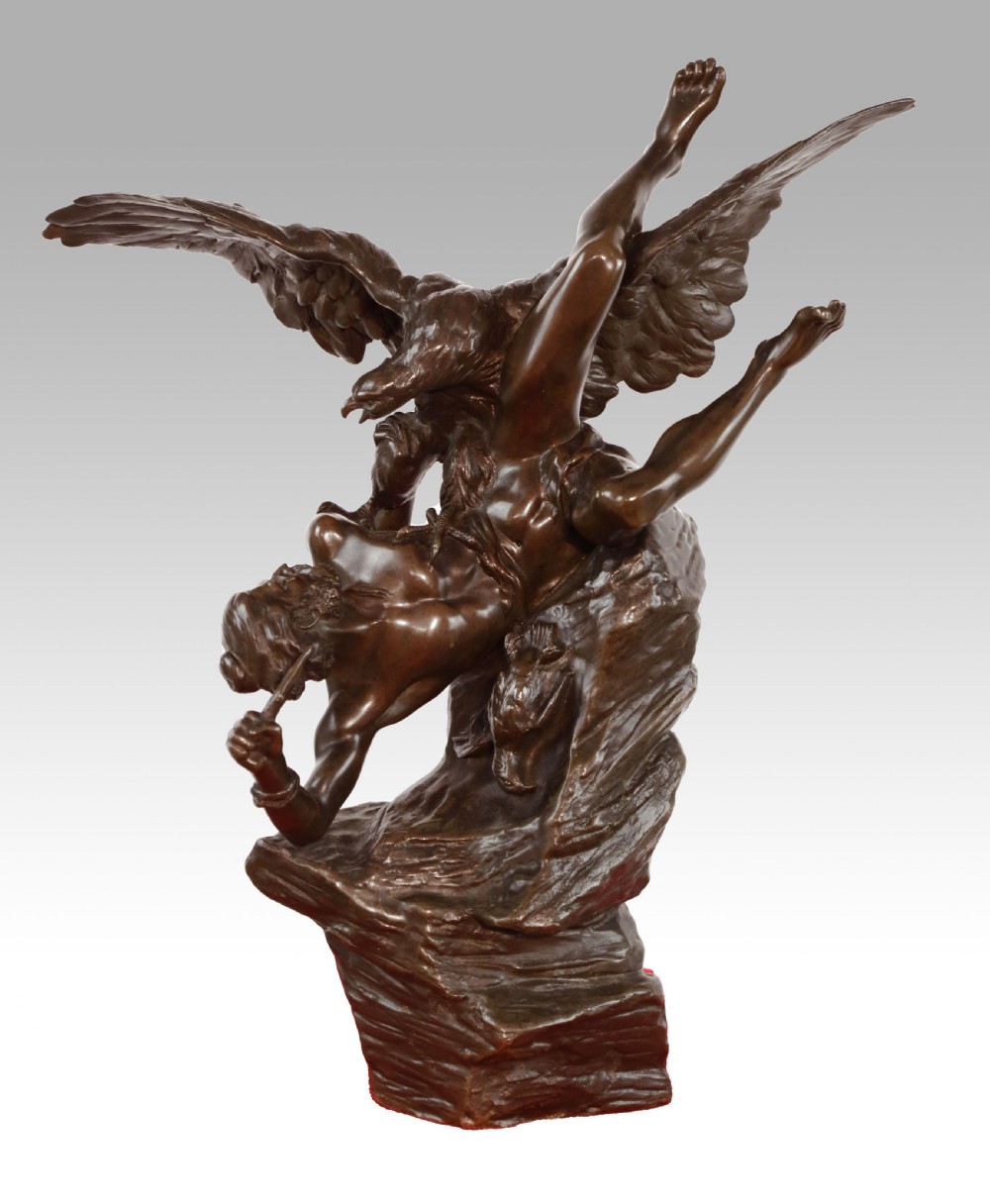 Jules Leon Butensky (1871-1947) A Fine Patinated Bronze