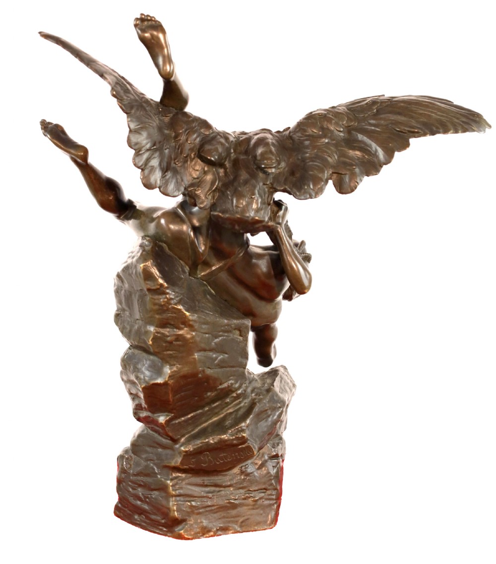 Jules Leon Butensky (1871-1947) A Fine Patinated Bronze View IV