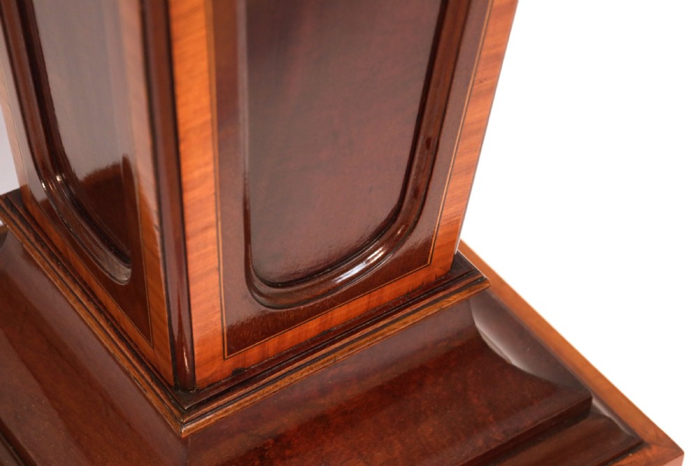 A Quality Victorian Mahogany Cross banded Tapering Pedestal View III