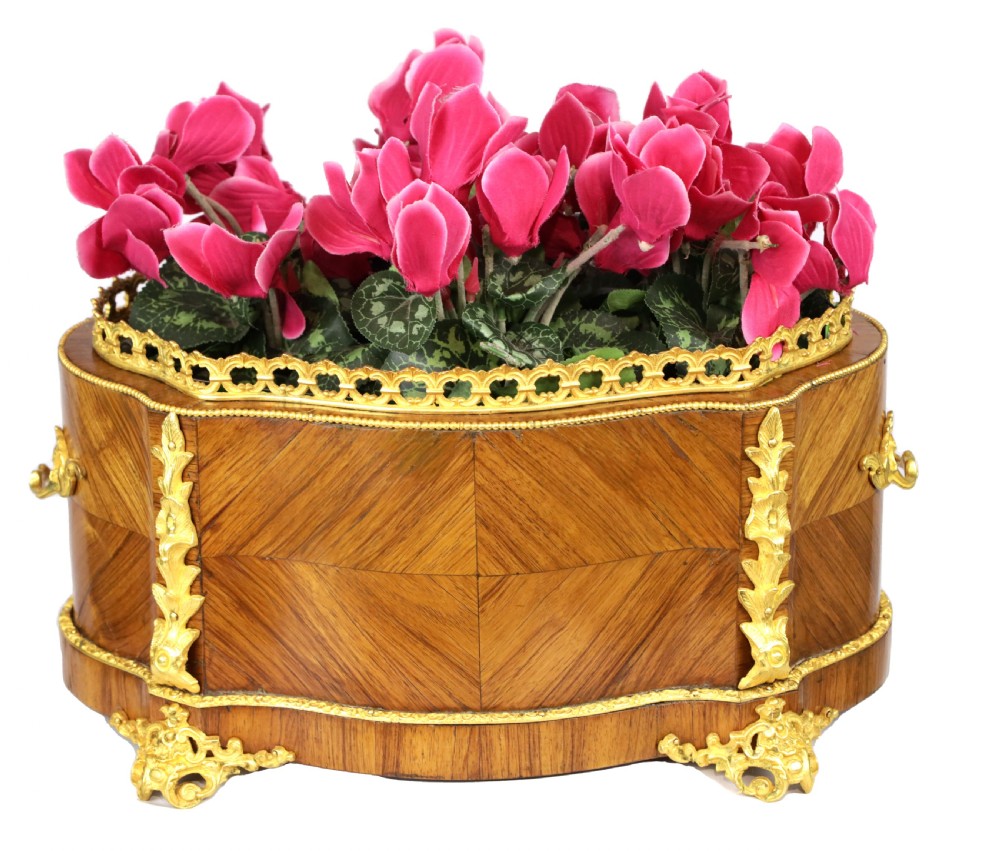 A Fine Victorian Kingwood and Ormolu mounted Table Top Jardiniere View VI
