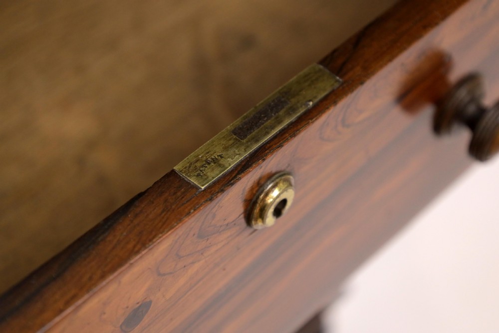 A Fine William IV Rosewood Daveport View V