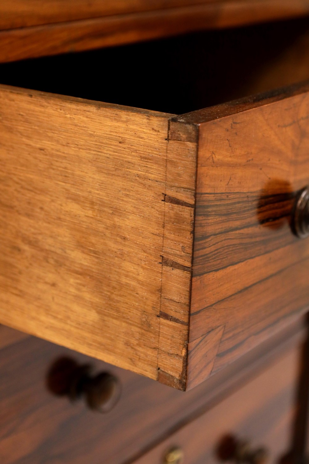 A Fine William IV Rosewood Daveport View VII