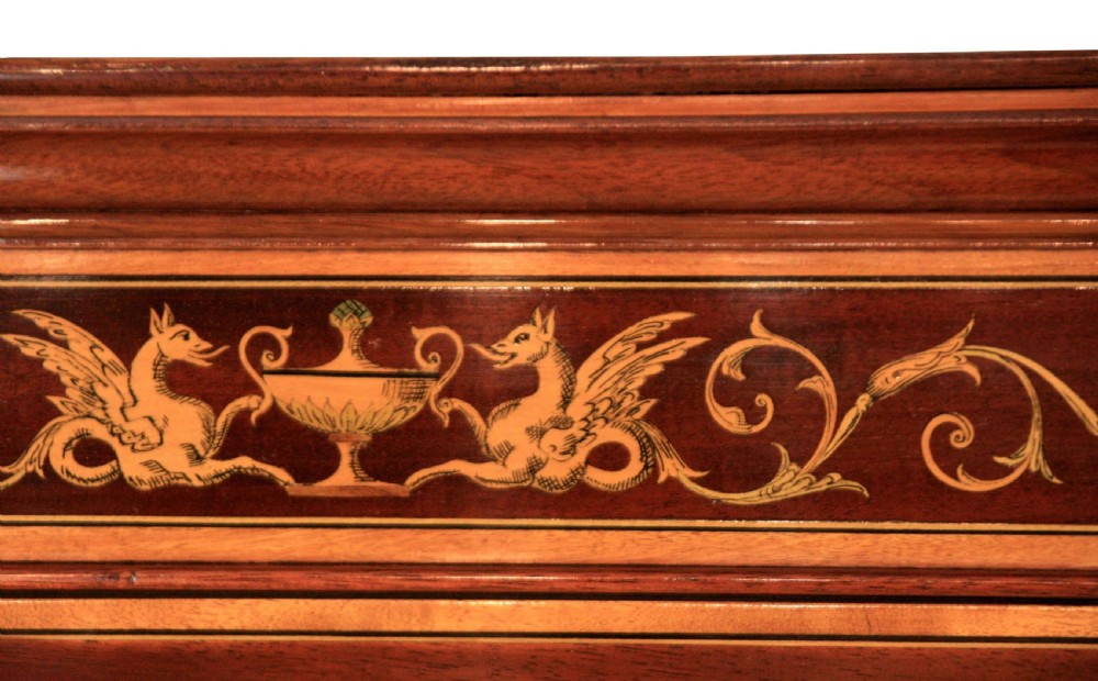 A Fine Late 19th C Edwards & Roberts Mahogany Display Cabinet View VIII
