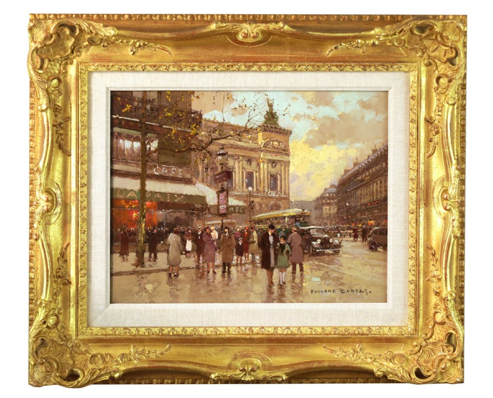 Edouard Leon Cortes (1882 - 1969) Oil on Canvas