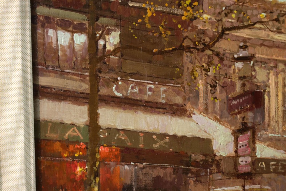 Edouard Leon Cortes (1882 - 1969) Oil on Canvas View III