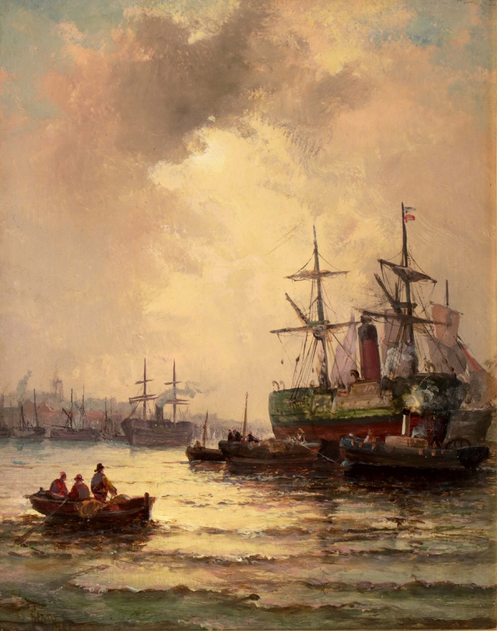 WILLIAM THORNLEY (1857-1935) Pair of Oils on Canvas View II