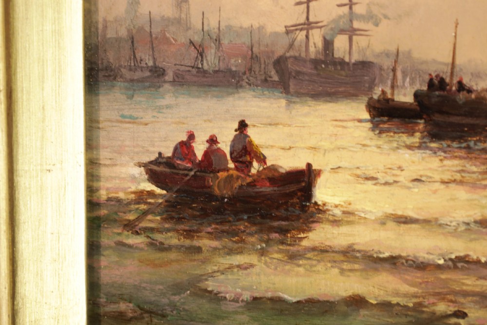 WILLIAM THORNLEY (1857-1935) Pair of Oils on Canvas View IV