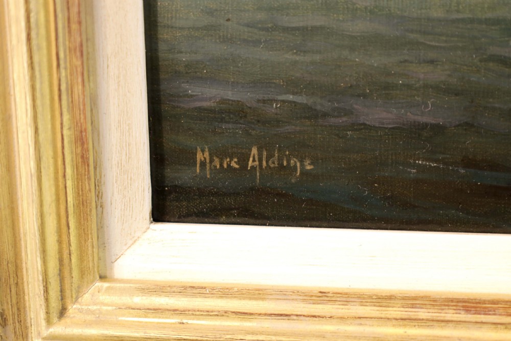 Marc Aldine (1870-1955) Oil on Canvas View V