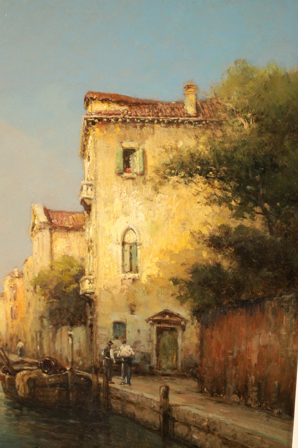 Marc Aldine (1870-1955) Oil on Canvas View VI