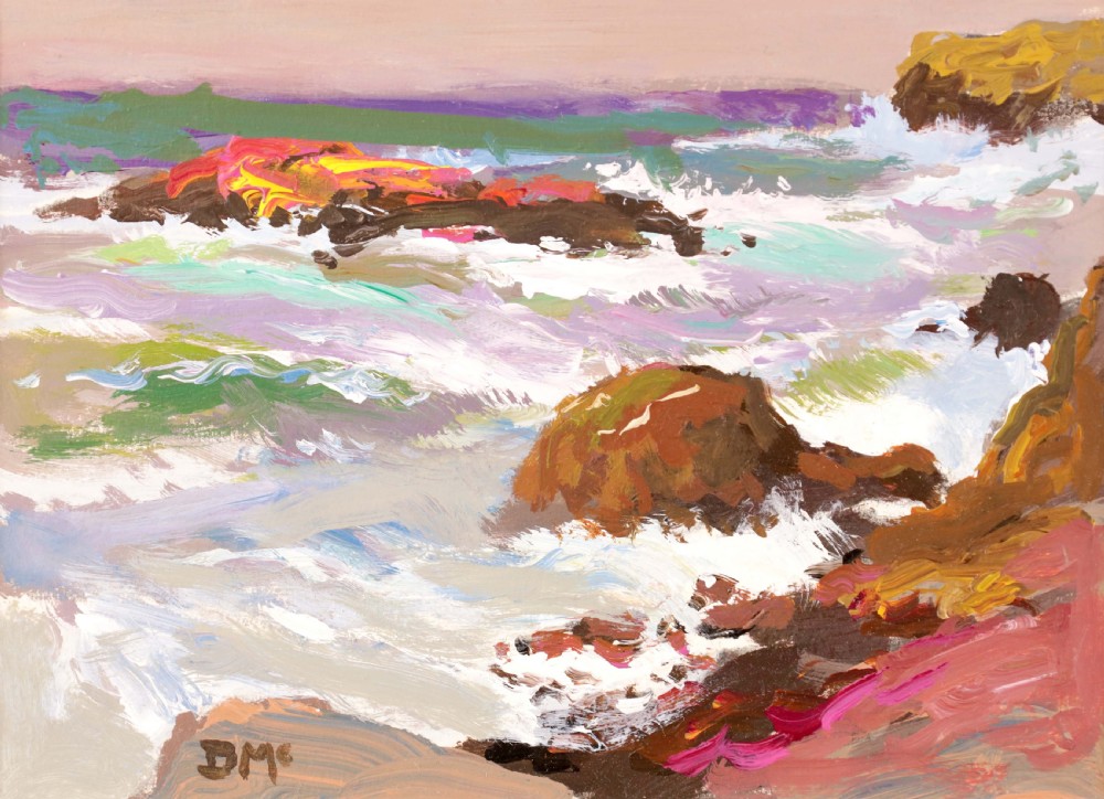 Donald McIntyre RCA (1923-2009) Acrylic on board View II