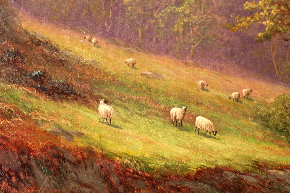 William Mellor (1851 - 1931) Oil On Canvas View II
