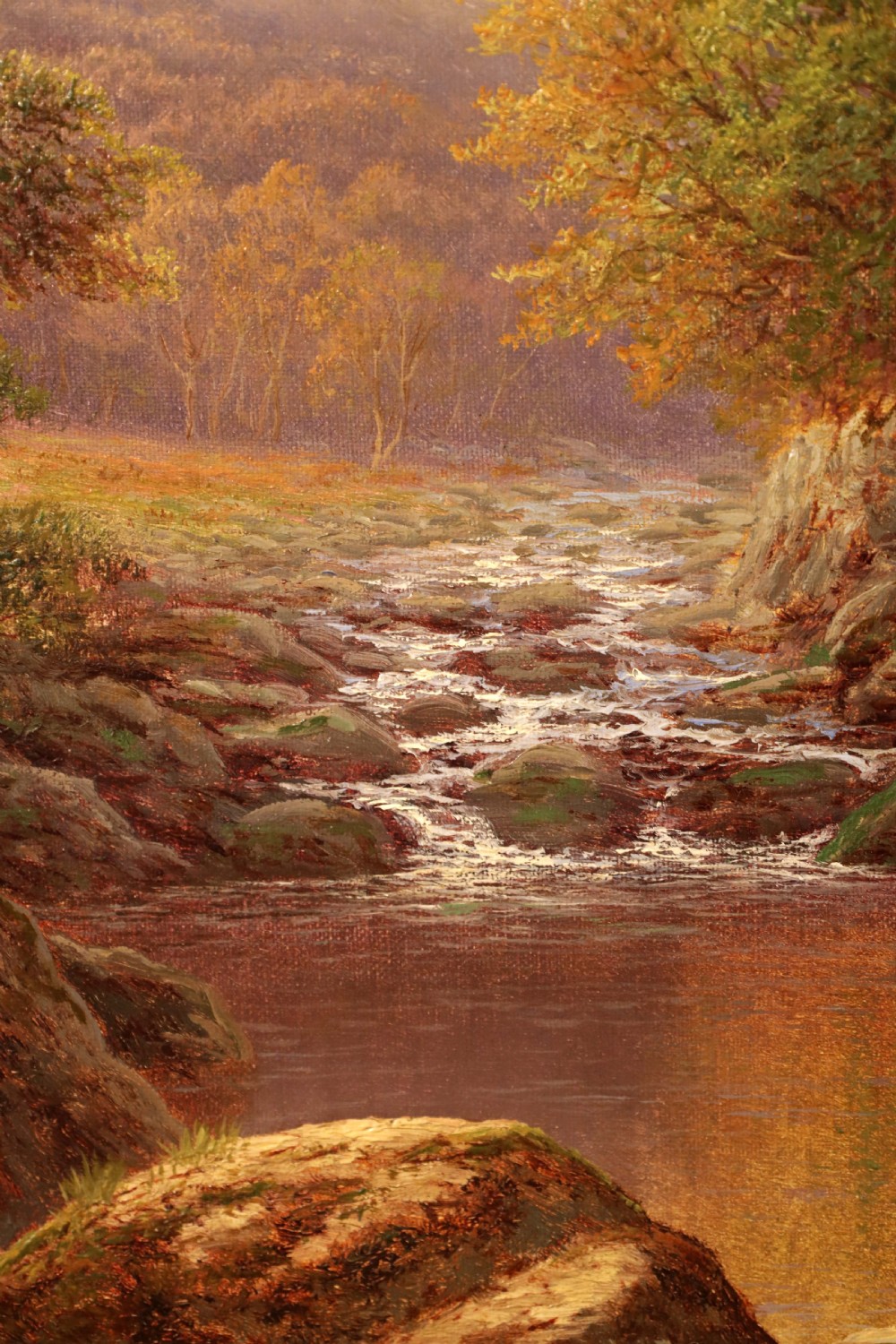 William Mellor (1851 - 1931) Oil On Canvas View III