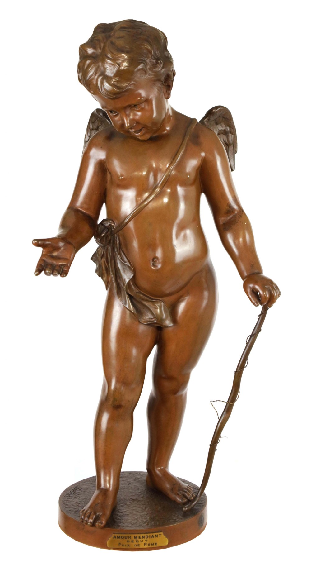 Jean Didier Debut (French, 1824-1893) Bronze sculpture