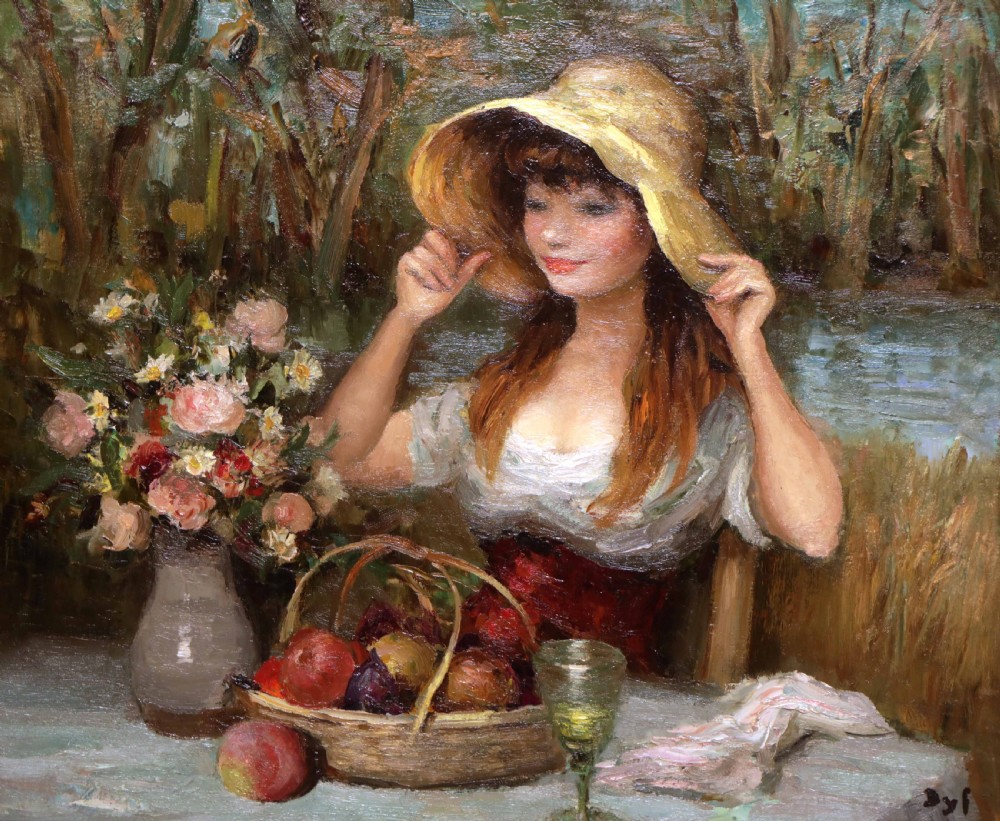Marcel Dyf (1899 – 1985) Oil on Canvas View II