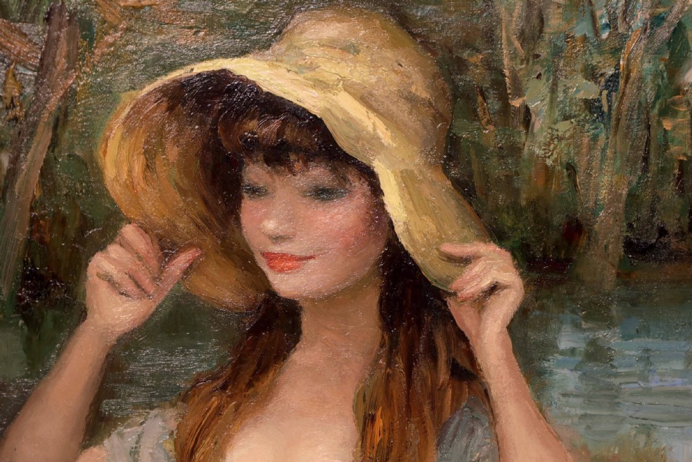 Marcel Dyf (1899 – 1985) Oil on Canvas View III