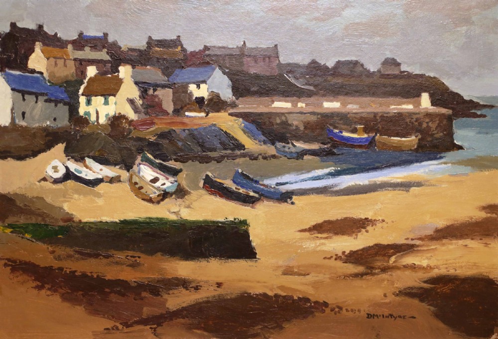 Donald McIntyre RCA (1923-2009) Oil on Board View II