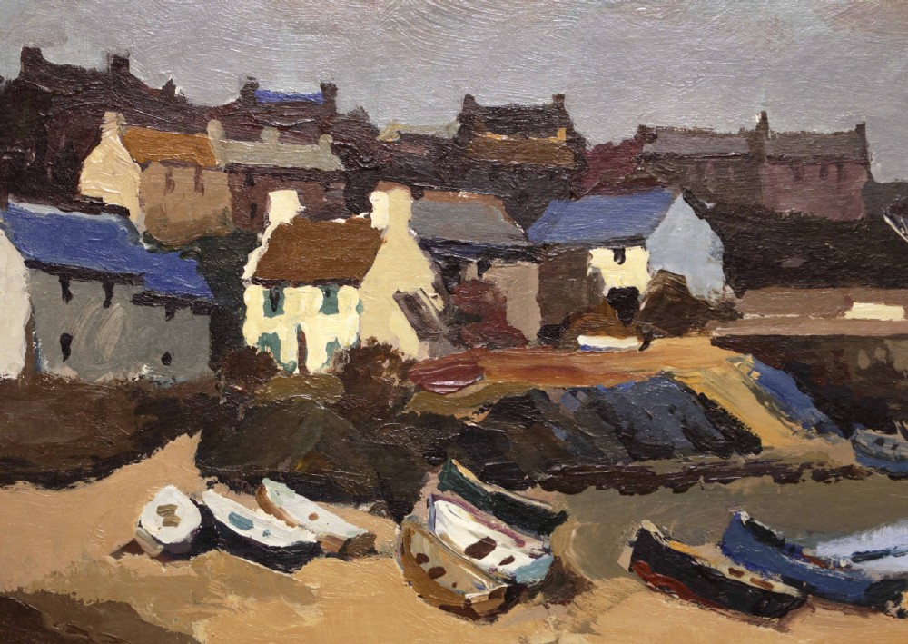 Donald McIntyre RCA (1923-2009) Oil on Board View III