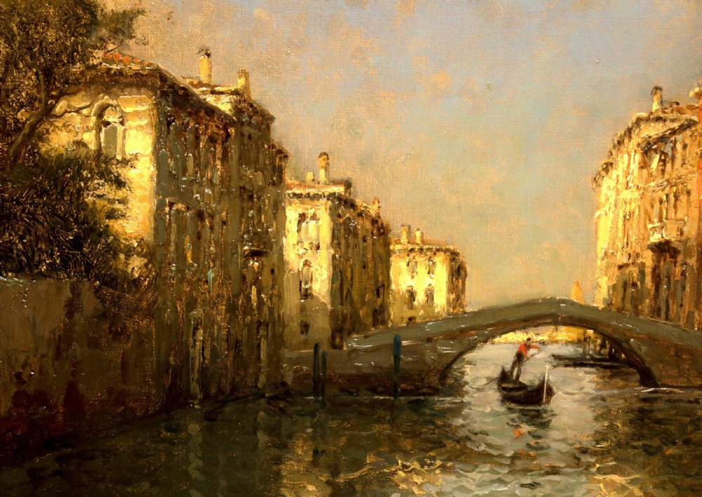 Antoine Bouvard Senior (1870-1956) Oil on Canvas View IV