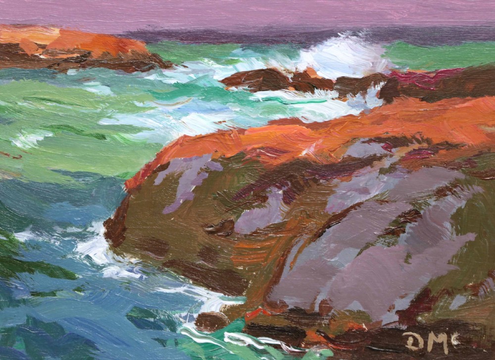 Donald McIntyre RCA (1923-2009) Oil on Board View II